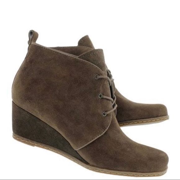 Franco Sarto Shoes - Franc Sarto suede wedge booties